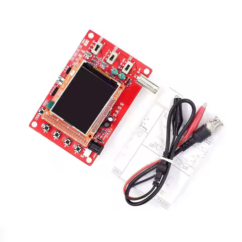 DSO138 Fully Assembled Digital Oscilloscope 2.4 Inch TFT LCD Display Probe Test Clip Acrylic Case Os