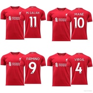 2023 newLoose 2022-2023 Home Liverpool LFC Football Jersey One Firmino Virgil Vester Soccer Jersey Plus size.