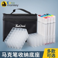 Marker Holder Universal Plastic Base Brush Stationery Storage Pen Holder Student Organizing Storage 