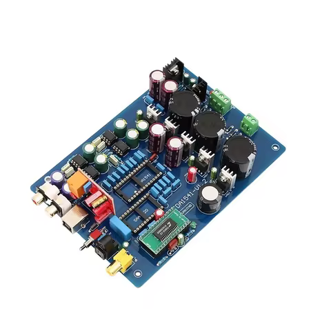 TDA1541 DAC Decoder Board Coaxial USB Optical Audio Without TDA1541 SAA7220 IC