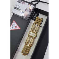 NEW ARRIVAL - GUESS Square diamond strap women's fashion watch with beautiful bracelet - AFS