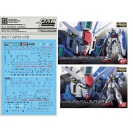 Dalin Water Decal RG17 - RG GP01 + FB