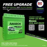 [Professional Replacement] PAY Amaron GO 38B20L | GET FREE UPGRADE to Amaron HILIFE Premium Series 4