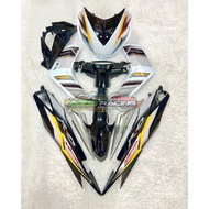 COVERSET YAMAHA 135LC V1 RC VIETNAM HITAM PUTIH