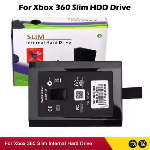 NEW 500GB Hard Drive Disk HDD For Xbox 360 Slim Game Console Internal HDD Hard Disk For XBOX 360 Sli