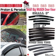 Proton Perodua Door Visor Air Press(Small&Big) Alza 2022 Myvi Axia Alza Viva Aruz Bezza, Saga BLM/FL