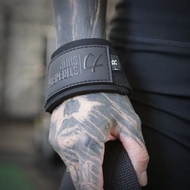 Strength Shop Pro Lifting Straps Stealth Black Deadlift Wrist Strap