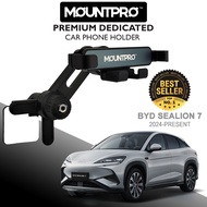 𝗠𝗢𝗨𝗡𝗧𝗣𝗥𝗢™ Premium Dedicated Infotainment Screen Car Phone Holder BYD SEALION 7 (2024-2026)