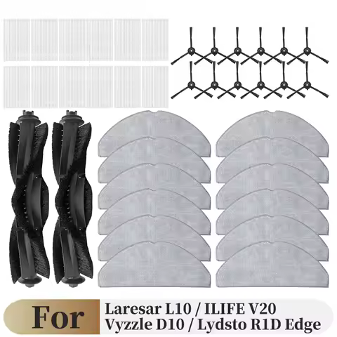 For ( ILIFE V20 / Vyzzle D10 / Laresar L10 / Lydsto R1D Edge / Roidmi Eve Rook S ) Parts Main Side B