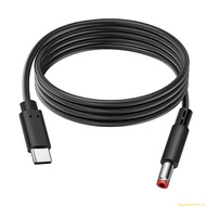 SUN TypeC USB C to 5 5x2 5mm Power Charge Cable for Laptops Notebook 5 5x2 5mm