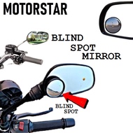 MOTORSTAR fox 125r Motorcycle Blind Spot Mirror | For Car 1Pair Color Black Motorcycle Accessories
