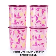 Tupperware Petalz One Touch Canister Small Size 2.0L