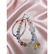 HANDMADE BEADS KEYCHAIN SIMPLE, PHONE KEYCHAIN, BAG KEYCHAIN