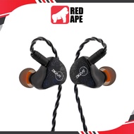 ZiiGaat Lush In-Ear Monitors: 1DD+4BA Hybrid Studio Reference Earphones IEM (Lush)
