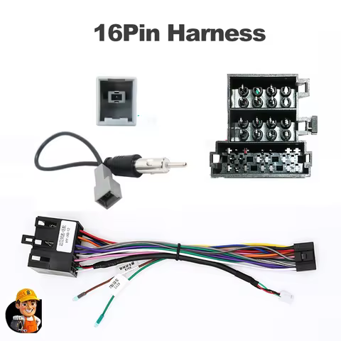 Car Android Radio Stereo Harness Canbus Decoder For Kia Ceed RIO Hyundai Tucson Sonata Veracruz IX55
