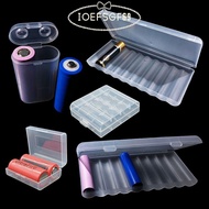 IOEFSGF69 Battery Box,  Waterproof Battery Storage , Portable Multi-slot Hard Plastic Battery Protec