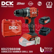 DCK CORDLESS HAMMER DRILL KDJZ2060IDM 20V BOR IMPACT BATERAI KDJZ 2060 - LAZEEESTORE