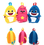 Baby Shark Crossbody Bag for Baby ● Baby Shark Cross Bag ● Babyshark Pinkfong Crossbody Sling ● Yellow Shark Bag for Kids ● Mini backpack with Buckle ● Toddler Backpack ● Baby Shark Lightweight Bag