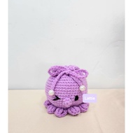 HANDMADE OCTOPUS COIN CASE CUTE OCTOPUS COIN CASE CUTE SMALL COIN WALLET CUSTOM COIN WALLET SMALL PO