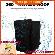 1 PCS Cajon Bag Cajon Backpack Black Oxford+Cotton with Handle and Shoulder Strap, Cajon Accessories