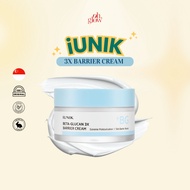 IUNIK Beta-Glucan 3X Barrier Cream–Deep Hydration Moisturizer for Barrier Repair for Dry Sensitive S