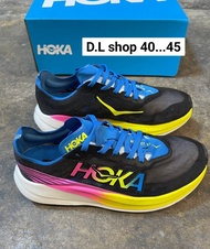 รองเท้าวิ่ง Hoka Rocket X 2 Evenning Primrose Size40-45 รองเท้าแฟชั่น
