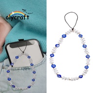 1set 2pcs Acrylic Mobile Straps Dark Blue 210mm