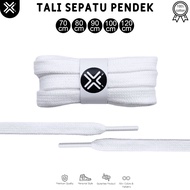 White Short Shoelaces 70cm, 80cm, 90cm, 100cm, 120cm Premium Cotton | Premium Shoelaces