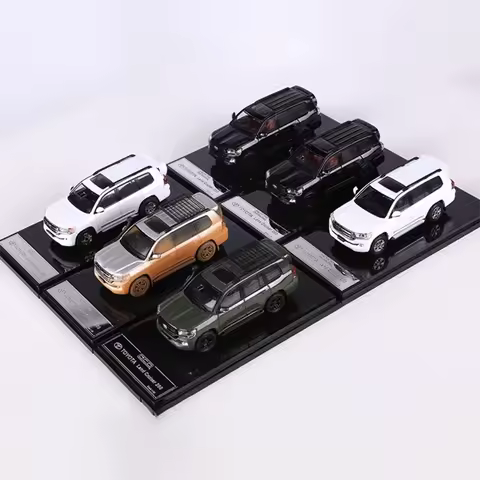 GCD Diecast Scale 1:64 LC200 Backpack Version Alloy Car MODEL Gifts Decoration Collection Vehicle To