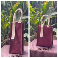 Imported denim souvenir bag, souvenir bottle bag, goodie bag, gift bag acc9