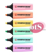 STABILO BOSS Pastel Highlighter (6 colors)