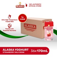 Alaska Yoghurt Strawberry Sleeve 170ml | Set of 36