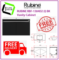 RUBINE RBF-1384D2 (I) BK Vanity Cabinet / FREE EXPRESS DELIVERY