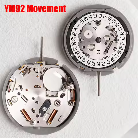 New Japanese YM92A Movement YM92 6.9.12 Fully Automatic Quartz 12 Inch Center Second Chronograph Mov