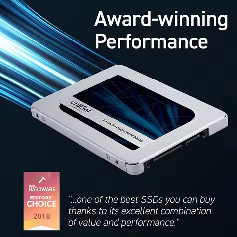 Crucial Internal Solid State Drive MX500 250GB 500GB 1tb 2tb 4tb BX500 480G 240GB SATA3.0 SSD HDD Ha