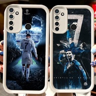 H82 CR7 Ronaldo White Casing for Realme Narzo 10A 5i 9i C75 7i 6i C17 C2s C2 5s 10 20A 5 14 14T 14X 