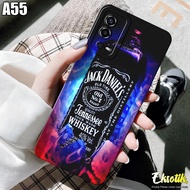 Case Oppo A55 - Eksotik - Casing Oppo A55 - Motif Lucu Aesthetic - Kesing Oppo A55 - Silikon Karet L