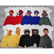 Kids Wear Boy Terno Short Sublimation Print Assorted Size (2-4)(5-6) yr old