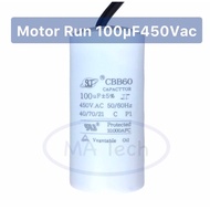 Capacitor 100uf450V 100uf 450V Motor RUN 100uf450V Size 50.0x100.0mm Quantity 1 Piece
