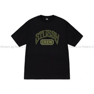 STUSSY CREW T-SHIRT BLACK