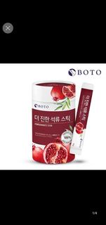 韓國 BOTO濃縮石榴汁隨身包（1桶50包）15g*50組