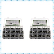 [R Q M U] 1680Pcs 24Values To-92 Transistor BC547 BC327 BC337 2N2222 3904 PNP/NPN Transistors Set El
