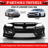 HONDA CIVIC FC CONVERT HONDA CIVIC TYPE R FK8 FRONT BUMPER BODY KIT