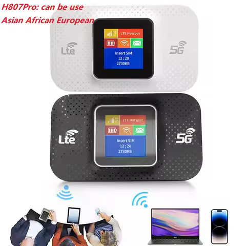 H807Pro 4G Mobile WIFI Router 150Mbps 4G LTE Wireless Router With Sim Card Slot Portable Pocket MiFi