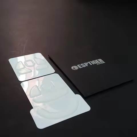 Esports Tiger Mouse Feet Skates Sticker For ATK F1 PRO MAX Ultimate/ATK X1 PRO MAX Ultra Mouse White