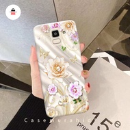 Cm049_id8 Cellphone Case SAMSUNG J6 2018 Fashion New flower IIII Cesing hp,condom hp protector hp Ca