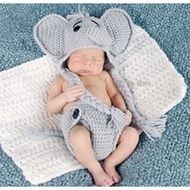 Elephant knitted costume