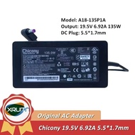 Genuine A18-135P1A AC Adapter 19.5V 6.92A 135W for Acer ASPIRE VX 15 A715-75G A715-74G NITRO 5 N17C2