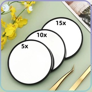 SULIN Makeup Mirror, Round 5x/10x/15x Magnification Mirror, With Suction Cup Blackhead Magnifying Mi