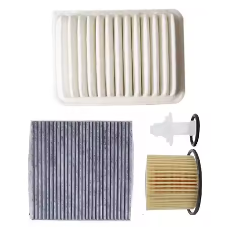 Oil Engine Cabin Air Filter Activated Carbon For Toyota Corolla 2009 2010 2011 2012 2013 2014 2015 1